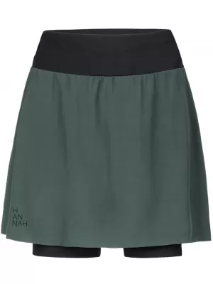 Női szoknya HANNAH LIS SKIRT SÖTÉT ERDŐ