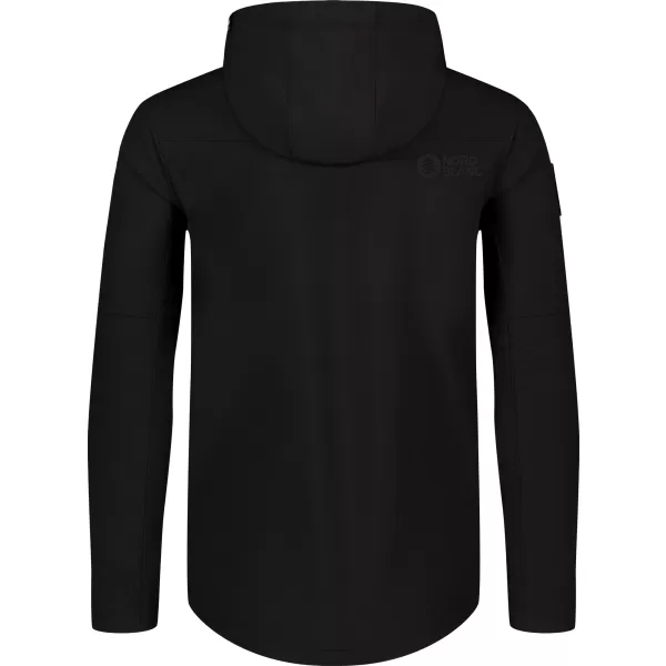  Férfi softshell anorák NORDBLANC BACKLASH NBSSM8010 FEKETE 
