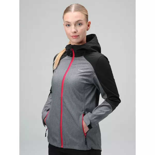  Női softshell kabát LOAP LADANA SFW2403 SZÜRKE 