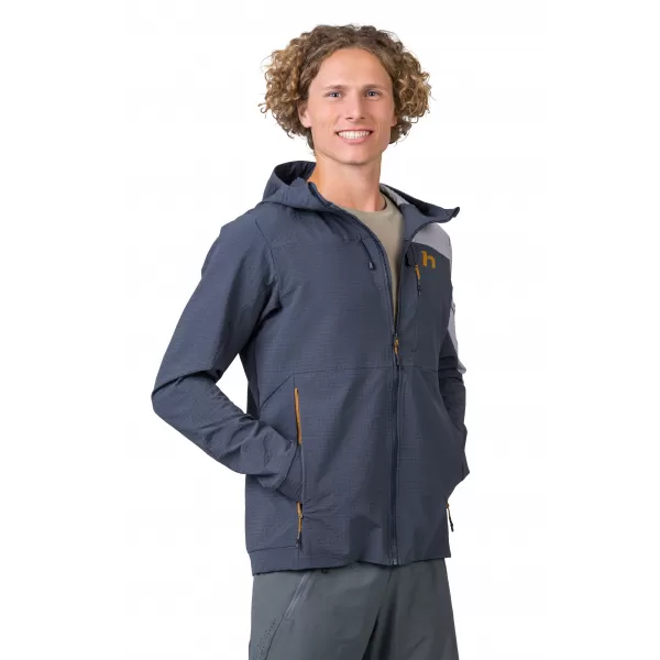  Férfi dzseki HANNAH AREN HOODY INDIAI TINTA/CÁPABŐR 