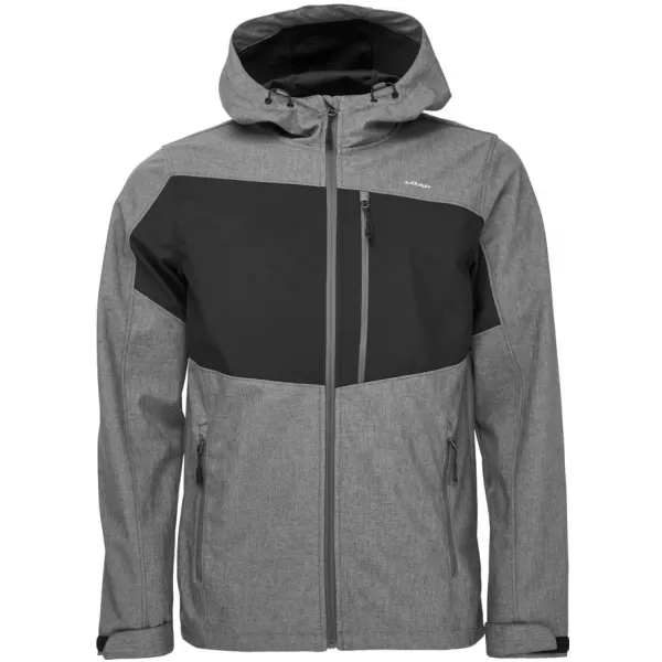  Férfi softshell kabát LOAP LADAN SFM2401 SZÜRKE 