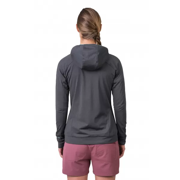  Női pulóver HANNAH ELI HOODY ANTRACIT MEL 