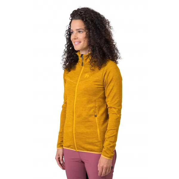  Női pulóver HANNAH DAGNYS HOODY ARANYSÁRGA MEL 