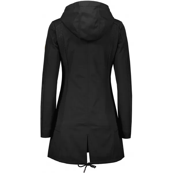 Női softshell kabát ALTISPORT CIARA FEKETE/RÓZSASZÍN 