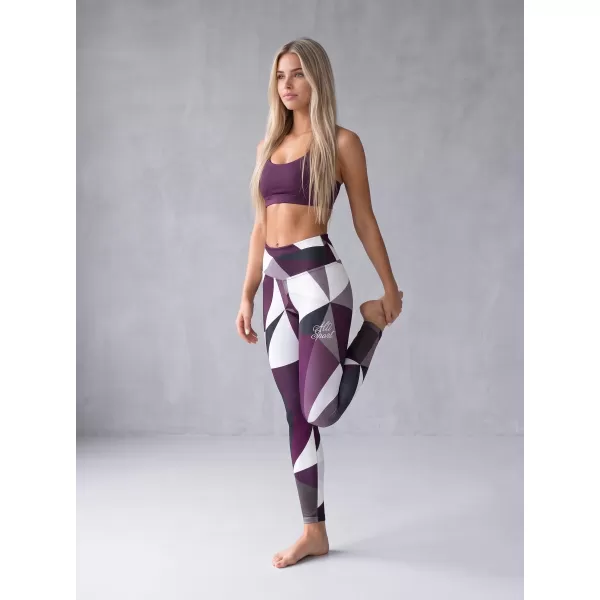  Női hosszú prémium leggings ALTISPORT VOJ/ALW007LEG01 LILA 