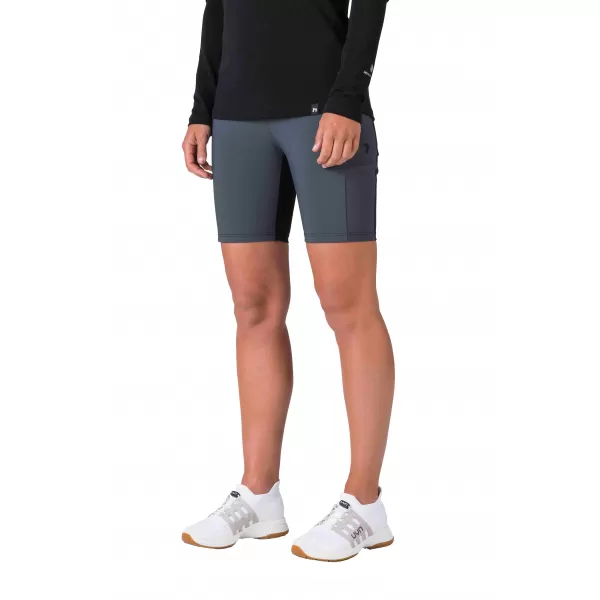  Rövid női leggings HANNAH LIS PRO ANTRACIT/INDIAI TINTA 