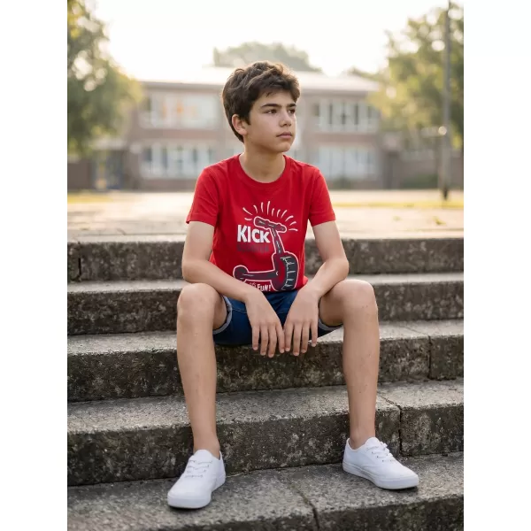  Fiú póló SAM 73 BLUTO KT 521 PIROS 