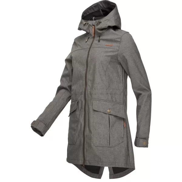  Női softshell kabát LOAP LAVILA SFW2402 SZÜRKE 