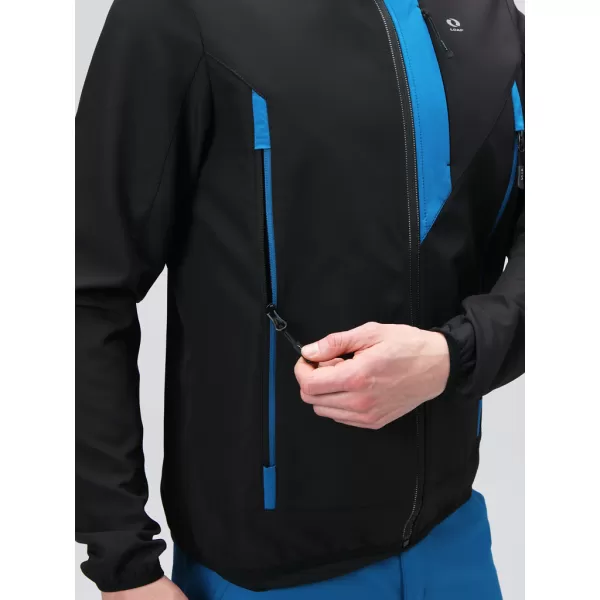  Férfi softshell kabát LOAP URSUN SFM2404 FEKETE 