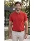 Férfi póló gallérral ALTISPORT NoPrint NP/ALM302 PIROS