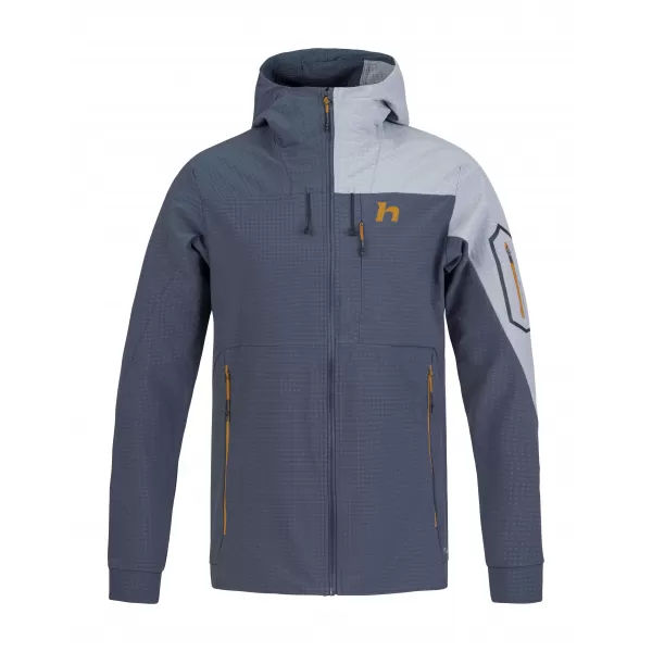  Férfi dzseki HANNAH AREN HOODY INDIAI TINTA/CÁPABŐR 