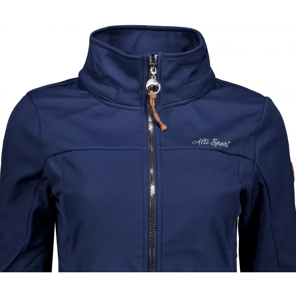  Női softshell kabát ALTISPORT CIARA SÖTÉTKÉK 