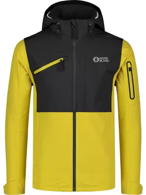 Férfi softshell kabát NORDBLANC ALMIGHTY NBSSM8006 BOROSTYÁN