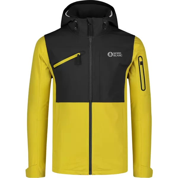  Férfi softshell kabát NORDBLANC ALMIGHTY NBSSM8006 BOROSTYÁN 