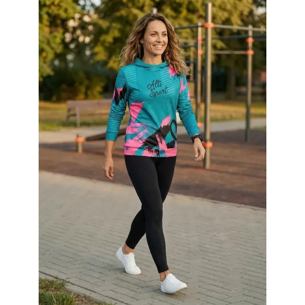  Prémium funkcionális női pulóver ALTISPORT VOJ/ALW027MI01 KEROZIN 