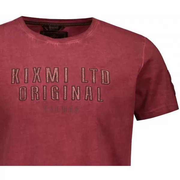  Férfi póló KIXMI SALEM BURGUNDIA 