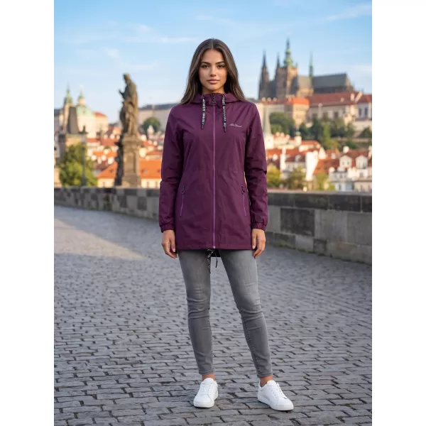  Női kabát ALTISPORT CHELSIE LILA 