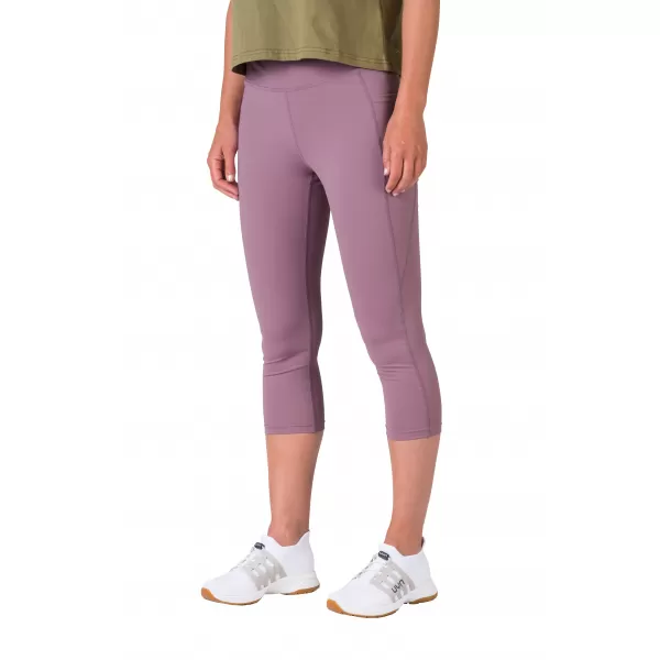  3/4-es női leggings HANNAH LISA BURGUNDIA 