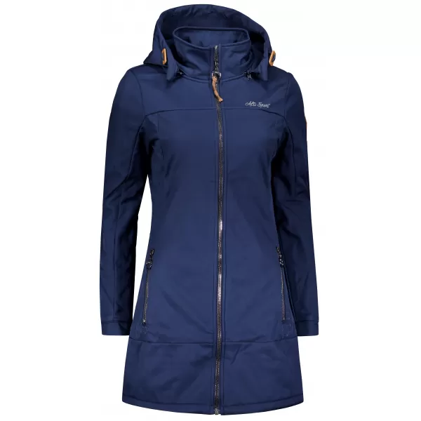  Női softshell kabát ALTISPORT CIARA SÖTÉTKÉK 