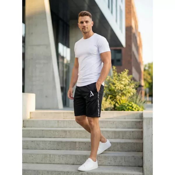  Férfi prémium funkcionális rövidnadrág ALTISPORT VOJ/ALM021KRA01 FEKETE 