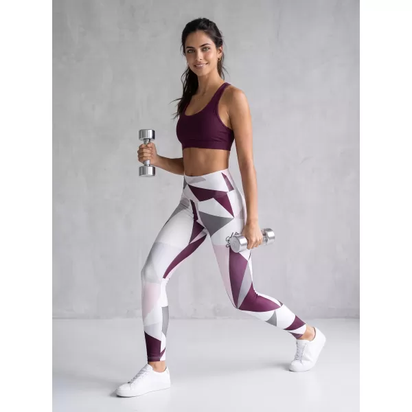  Női hosszú prémium leggings ALTISPORT VOJ/ALW007LEG01 FEHÉR 