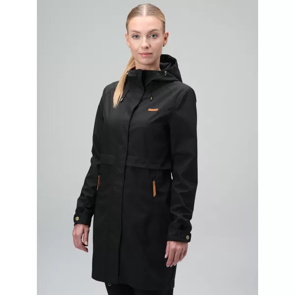  Női softshell kabát LOAP LACROSA SFW2401 FEKETE 
