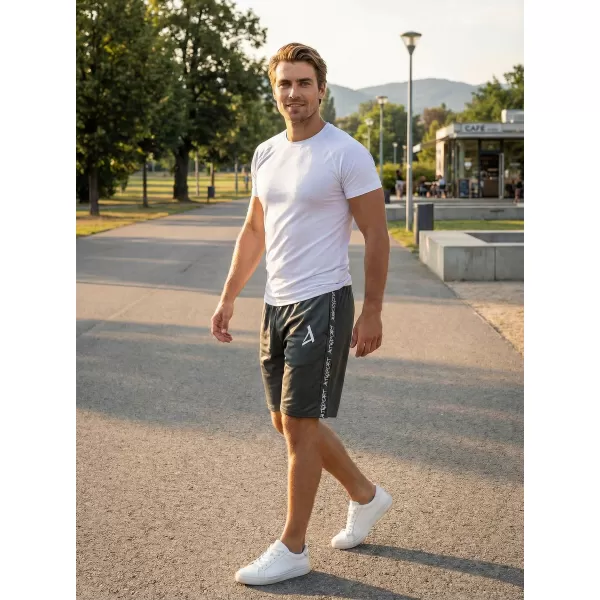  Férfi prémium funkcionális rövidnadrág ALTISPORT VOJ/ALM021KRA01 SZÜRKE 