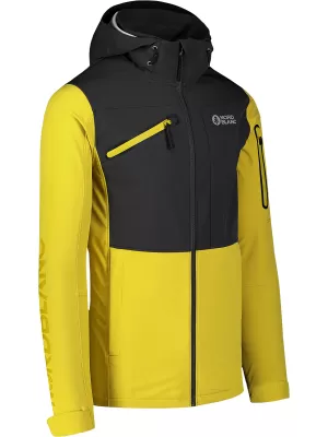 Férfi softshell kabát NORDBLANC ALMIGHTY NBSSM8006 BOROSTYÁN