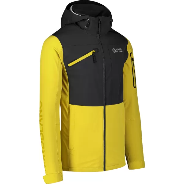  Férfi softshell kabát NORDBLANC ALMIGHTY NBSSM8006 BOROSTYÁN 