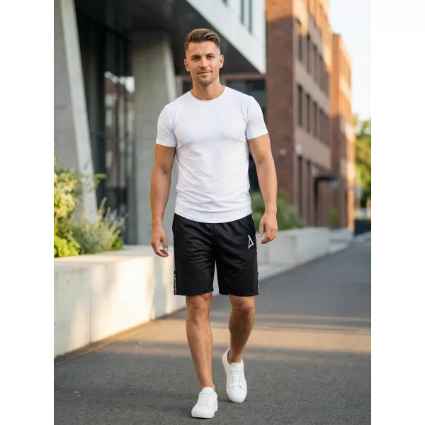  Férfi prémium funkcionális rövidnadrág ALTISPORT VOJ/ALM021KRA01 FEKETE 