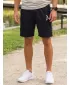 Férfi prémium funkcionális rövidnadrág ALTISPORT VOJ/ALM021KRA01 FEKETE