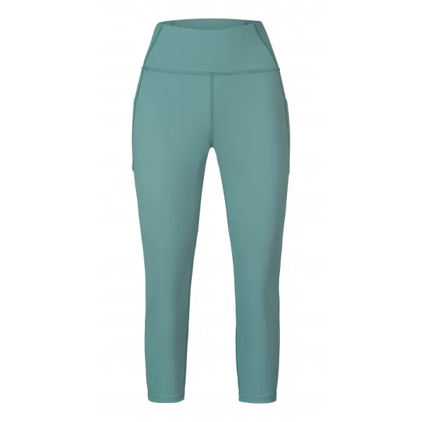  3/4-es női leggings HANNAH LISA ZSÁLYA ZÖLD 