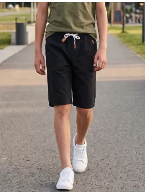 Fiú rövidnadrág SAM 73 FALKO KS 511 FEKETE