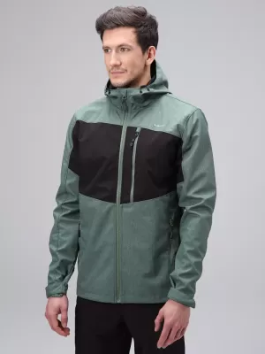 Férfi softshell kabát LOAP LADAN SFM2401 ZÖLD