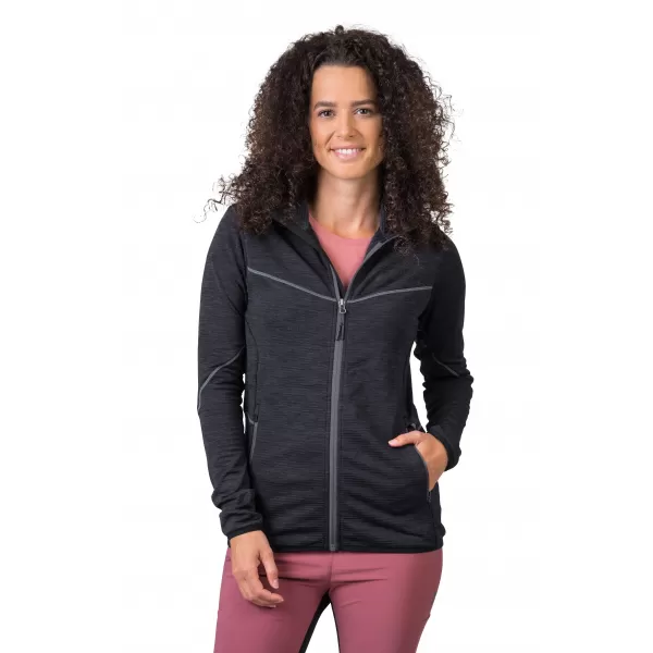  Női pulóver HANNAH DAGNYS HOODY ANTRACIT MEL 