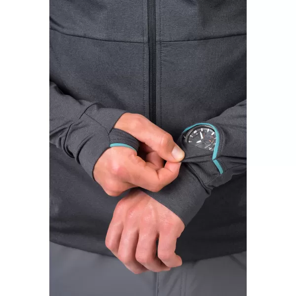  Férfi pulóver HANNAH ETHAN HOODY ANTRACIT MEL 