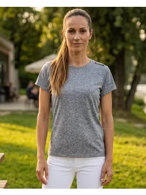 Női póló SAM 73 DAFNE WT 922 FEKETE KIEMELÉSEKKEL