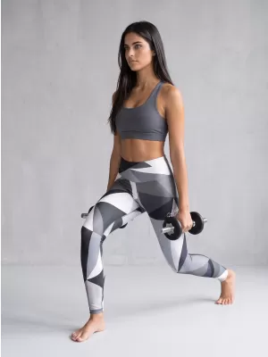 Női hosszú prémium leggings ALTISPORT VOJ/ALW007LEG01 SZÜRKE