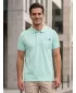 Mens t -phirt gallérral SAM 73 JULIÁN MT 834 MENTA