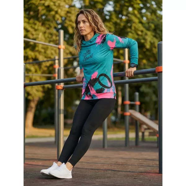  Prémium funkcionális női pulóver ALTISPORT VOJ/ALW027MI01 KEROZIN 