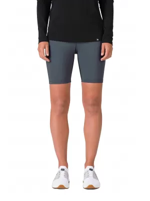 Rövid női leggings HANNAH LIS PRO ANTRACIT/INDIAI TINTA