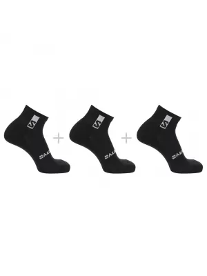 Zokni SALOMON EVERYDAY ANKLE 3-PACK LC2086600 FEKETE/FEKETE/FEKETE