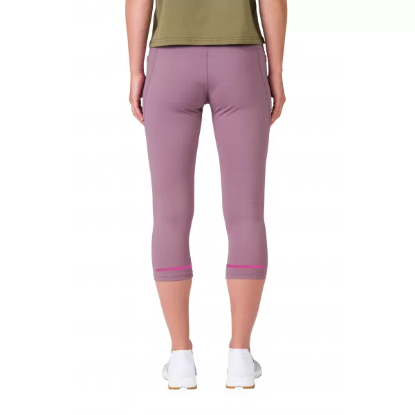  3/4-es női leggings HANNAH LISA BURGUNDIA 