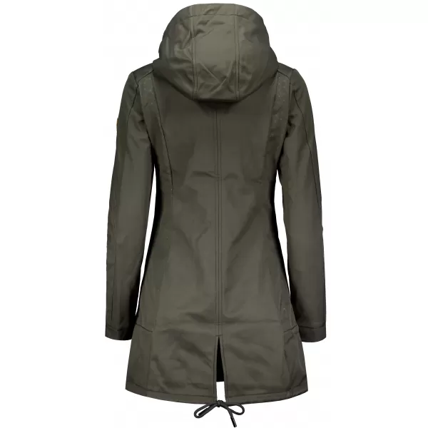  Női softshell kabát ALTISPORT CIARA KHAKI 