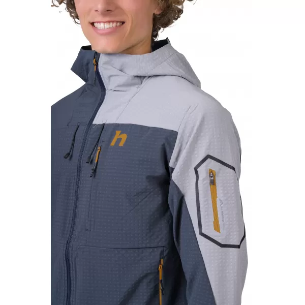  Férfi dzseki HANNAH AREN HOODY INDIAI TINTA/CÁPABŐR 