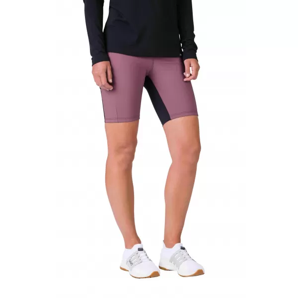  Rövid női leggings HANNAH LIS PRO ANTRACIT/ROAN ROUGE 