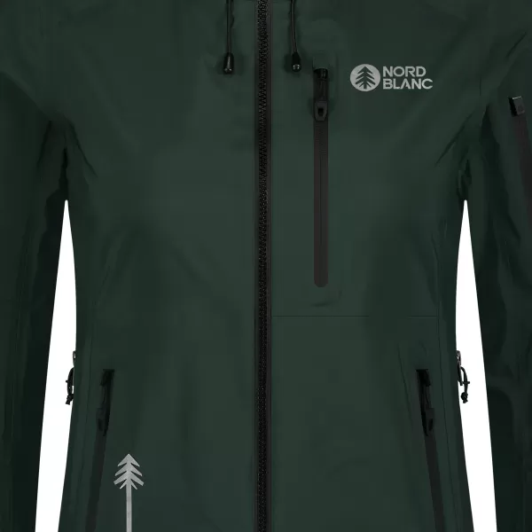  Női kabát NORDBLANC DESTINY NBSJL8017 SÖTÉTZÖLD 