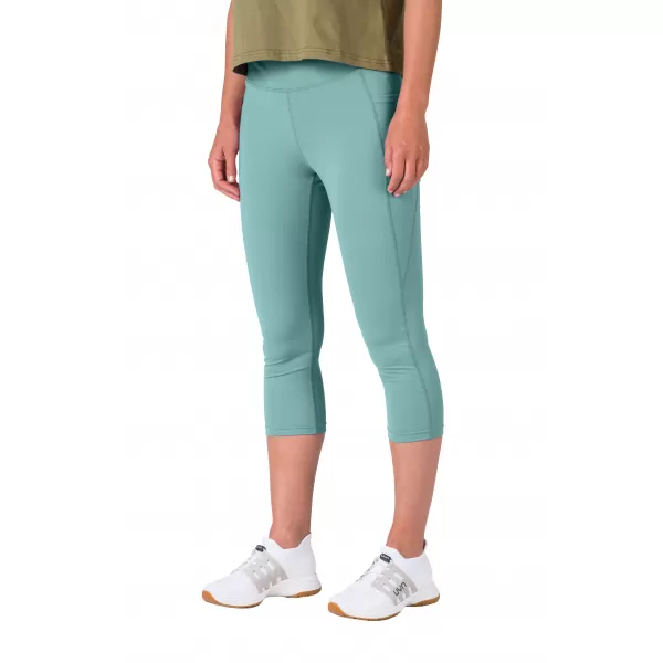  3/4-es női leggings HANNAH LISA ZSÁLYA ZÖLD 