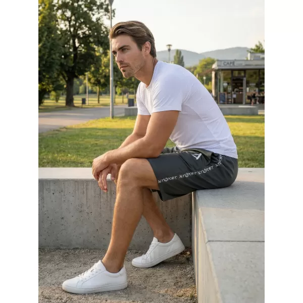 Férfi prémium funkcionális rövidnadrág ALTISPORT VOJ/ALM021KRA01 SZÜRKE 