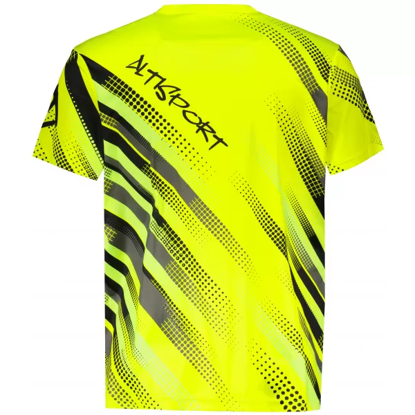  Férfi funkcionális prémium póló ALTISPORT VOJ/ALM028TR01 NEON SÁRGA 